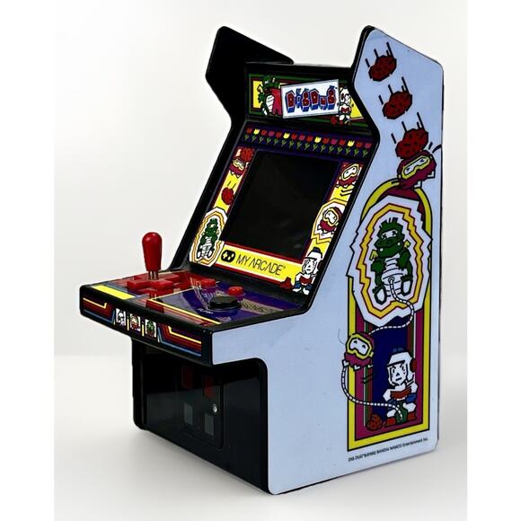 Dig Dug My Arcade Micro Player Retro Video Game 6" DGUNL-3221 WXY-04 Tested A+ - Picture 3 of 8